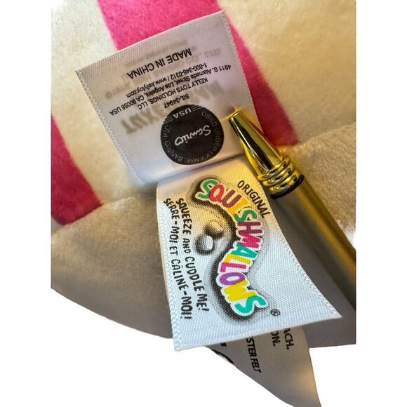 New Squishmallow 12 In Hello Kitty Tuxedo Sam Sanrio Plush Penguin Milkshake Toy - Picture 7 of 9